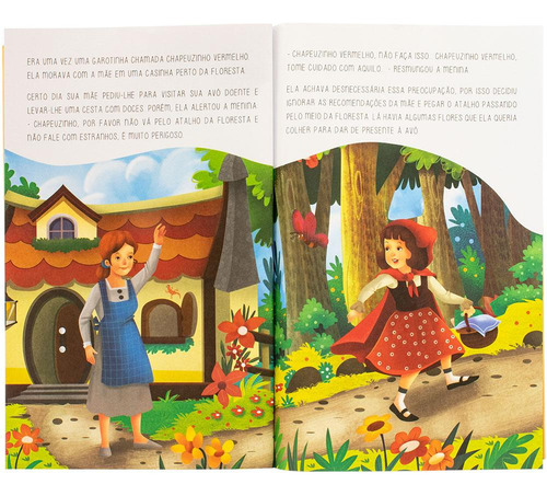 Livro Montessori Clássicos (livro-jogo): Chapeuzinho Vermelho, De Editora Todolivro, Capa Mole Em Português 2024
