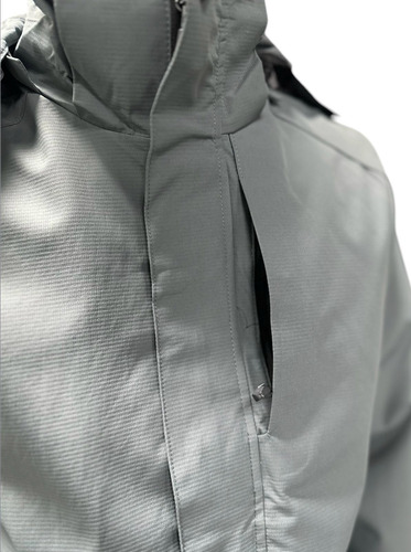 Cortaviento Impermeable Deportiva Con Capucha Para Hombre