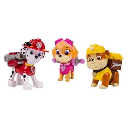 Paw Patrol Action Pack Pups, Paquete De 3