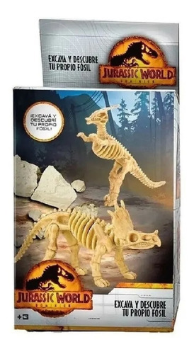 Kit Excavación Fósiles De Dinosaurios Jurassic World
