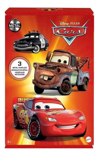 Auto/camioneta A Escala Mattel Rayo Mcqueen, Sheriff ,mate 2019 1:55 Color Surtidos