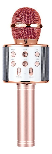 X Microfono Karaoke Bluetooth, Altavoz De Micrófono Portátil