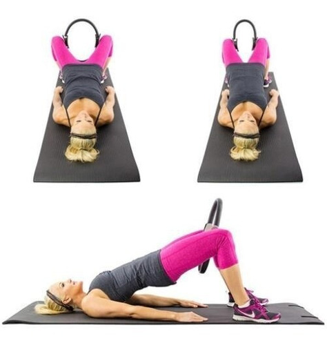 Imagen 2 de 8 de Flex Ring Pilates Aro Arco Círculo Flexible Gimnasia Yoga