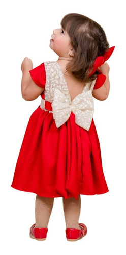 Vestido Infantil Baby Promoção Festa Natal Menina Ano Novo | MercadoLivre