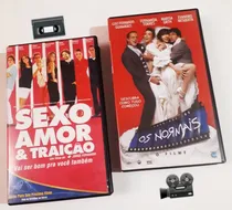 Comprar 2 Filmes Em Fitas Vhs: Sexo Amor & Traição\u002Fos Normais!!!