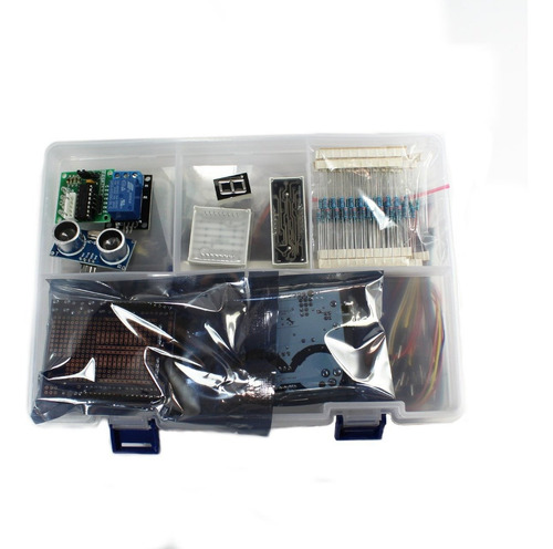 Imagen 1 de 2 de Kit Arduino Básico Principiantes, 263 Elementos