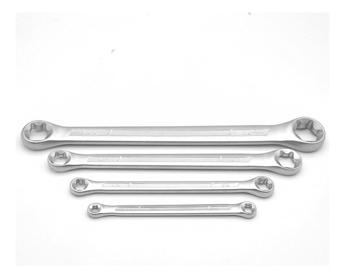 Nachee Juego De Llaves De Caja Trx-star E-torx De 4 Piezas,