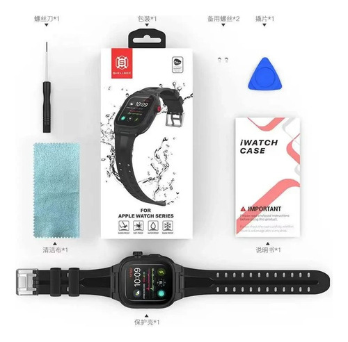 Funda /case Protectora Para Apple Watch Series Shellbox