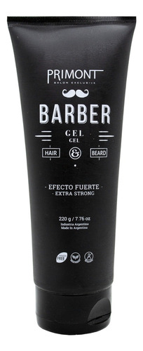 Primont Barber Kit Lujo Barbería Pelo Barba Shampoo + Extras