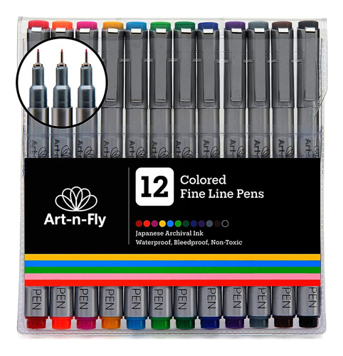 Marcadores Art-n-fly Set 12 U Multi