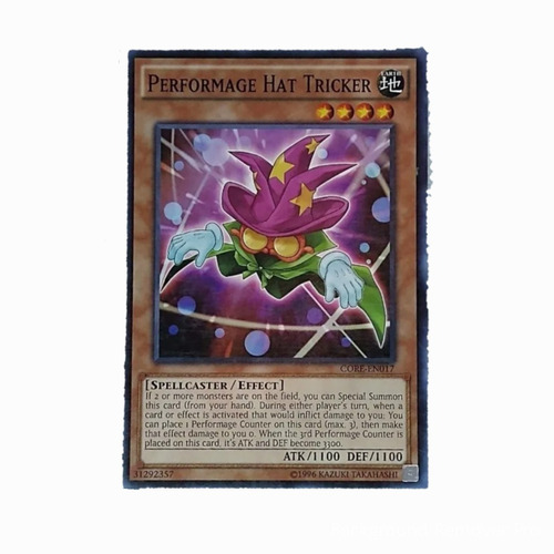 Performage Hat Tricker Comun Yugioh