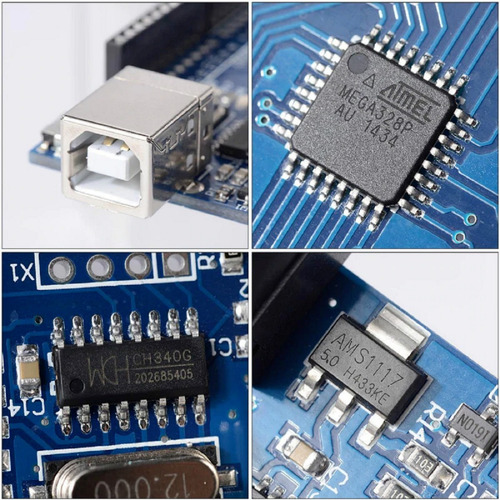 Kit Arduino Uno Starter Pro Con Caja Plastica