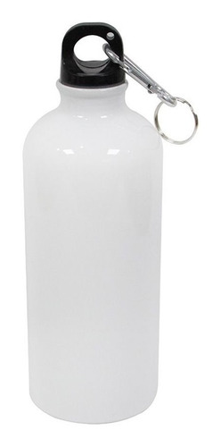  Botella Blanca Metálica Termo Para Sublimar Con Caja 500 Ml