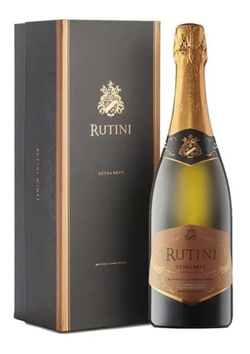 Estuche Champagne Rutini Extra Brut X750cc 