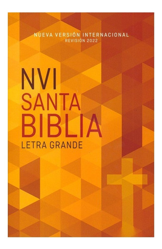 Biblia Nvi Económica, Letra Grande - Cartulina - Nueva Versión Internacional, De Nueva Versión Internacional. Editorial Vida, Tapa Blanda En Español, 2023