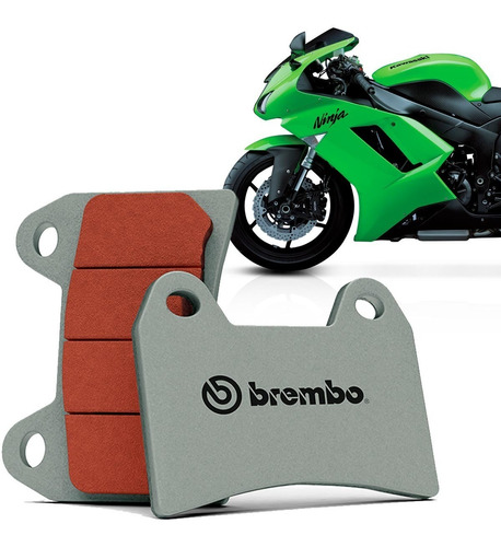 Pastilha Freio Diant Kawasaki Zx 6r 07 12 Racing Sinterizada