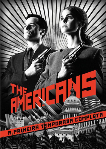 Kit 4 Dvd's Box The Americans - A 1 Temporada Completa