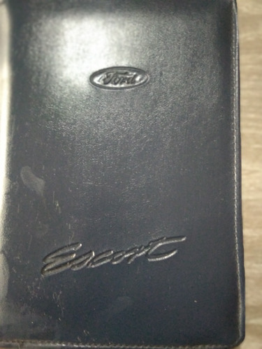 Manual Propietario Ford Escort Original El Mas Completo.