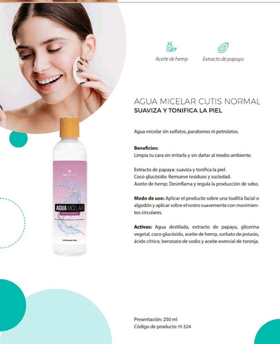 Desmaquillante Bifásico Todo En 1, P/todo Tipo De Piel 250ml