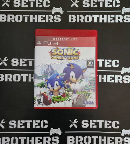 Sonic Generations Ps3 - Fisico - Local