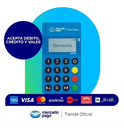 Imagen 2 de 6 de Point Blue - Lector De Tarjetas Con Conexión Bluetooth