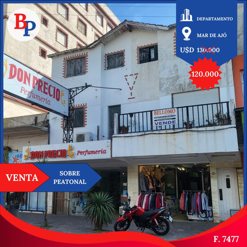 Departamento 3 Amb Sobre Peatonal C/ Quincho F: 7477