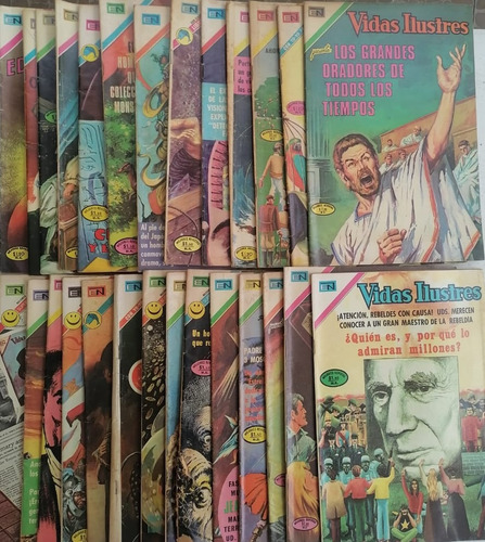 27 Ejemplares De Vidas Ilustres De Los Años 1971 A 1972