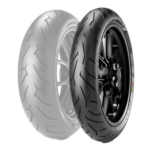 Cubierta delantero para moto Pirelli Supersport Diablo Rosso II sin cámara de 110/70 R17 H 54 x 1 unidad