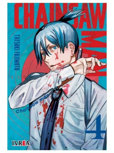 Manga Anime Chainsawman Tomo 4 Español Editorial Ivrea