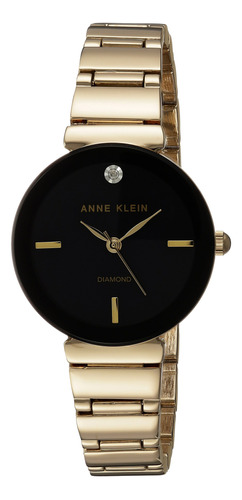 Reloj Anne Klein Para Mujer Con Esfera De Diamante Auténtico
