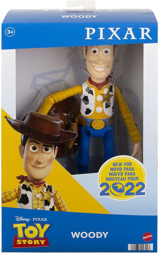 Muñeco Woody Disney Pixar Toy Story Original Mattel 