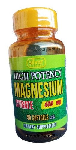 Citrato Magnesio 600mg 50 Softg