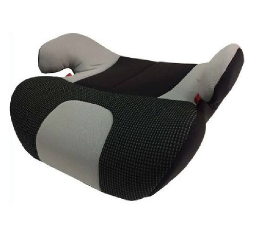 Asiento Booster Elevador Auto Bebe Apoyabrazos Negro Gris