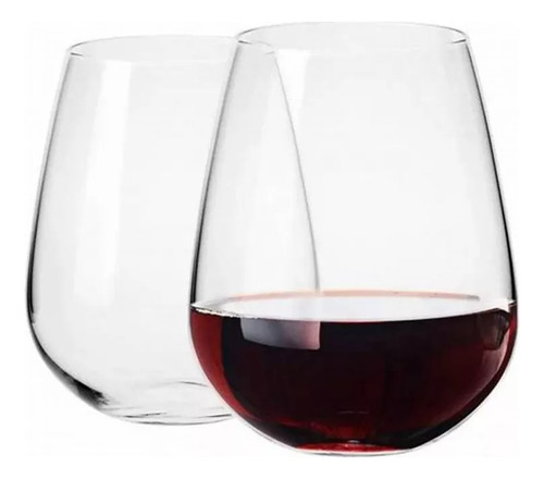 Copa De Vino Vaso Sin Tallo Tempranillo 500cc Para Degustacion En Caja De Regalo Cristal Fino San Jose