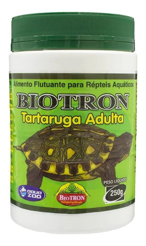 Alimentação Répteis Aquáticos Aqua Zoo Tartaruga Adulta 250g