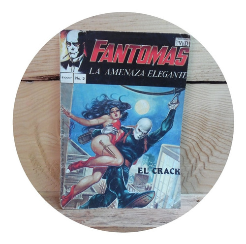 Revista Comic Fantomas La Amenaza Elegante No 5 Edit Vid