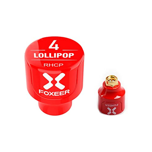 2pcs Foxeer Fpv Antenna Lollipop 5.8ghz Rhcp 2.5dbi Stubby A