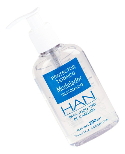 Han Protector Térmico Modelador Siliconado Brillante Pelo