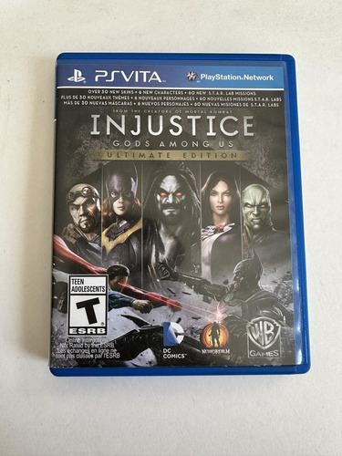 Injustice Gods Among Us Ultimate Edition Ps Vita 