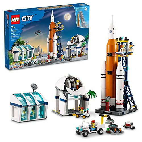 Juguete Lego City Rocket Launch Center 60351 Outer Space Par