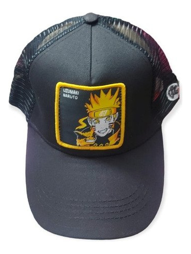 Gorra Con Visera Y Red Naruto Adulto O Juvenil