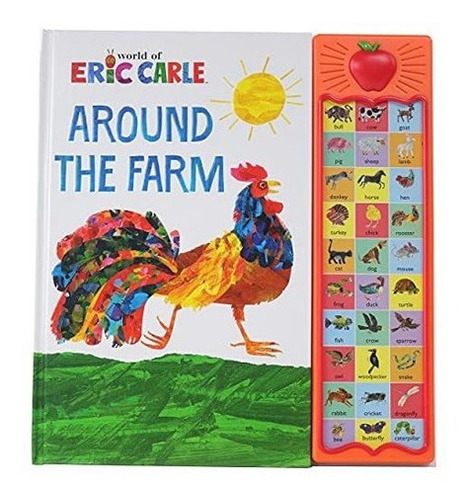 World Of Eric Carle, Around The Farm Animal 30-butto, De Editors Of Publications Internatio. Editorial Pi Kids En Inglés