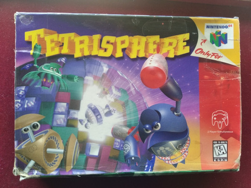 Tetrisphere ( Nintendo 64 N64 ) 25v  ( Con Caja )  _\(^o^)/_