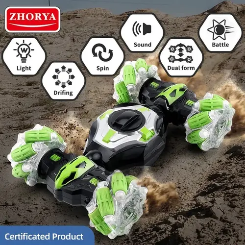 Carro Control Remoto Rc Acrobático Recargable Bolas Hidrogel