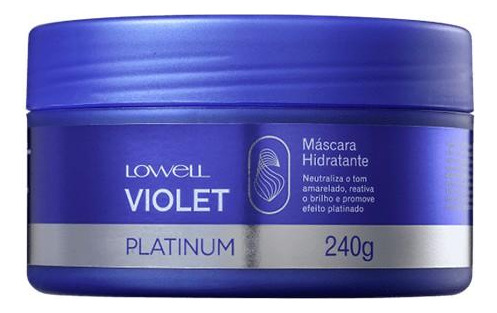 Lowell Violet Platinum Máscara Matizadora 240g