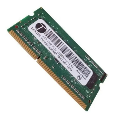 Memória Notebook Teikon 4gb Ddr3 Pc3l 1600mhz 1.35v