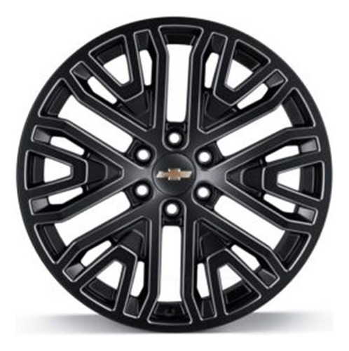 Rin 22 Suburban Silverado Tahoe Cheyenne 2019 - 2021 Color Negro