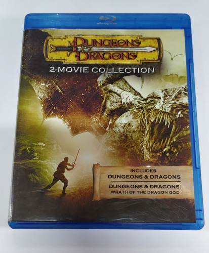 Blu Ray Dungeons Dragons 2 Movie Collection Original 