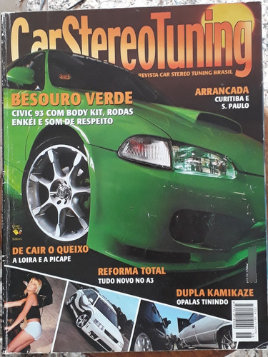 Revista Car Stereo Tuning - Junho 2004 - N°58