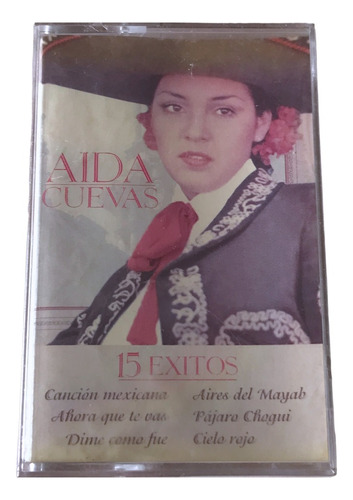 Aida Cuevas 15 Exitos Vol. 1 Tape Cassette Nuevo Dlb 